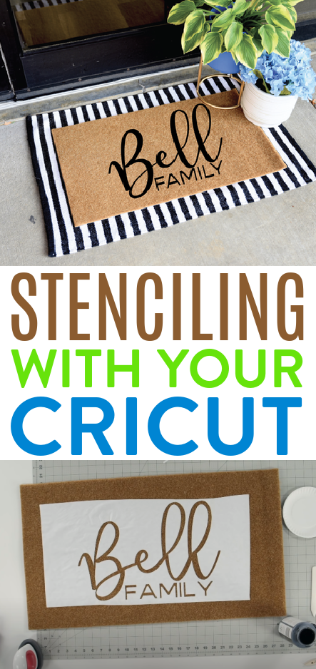 Stenciling With Your Cricut