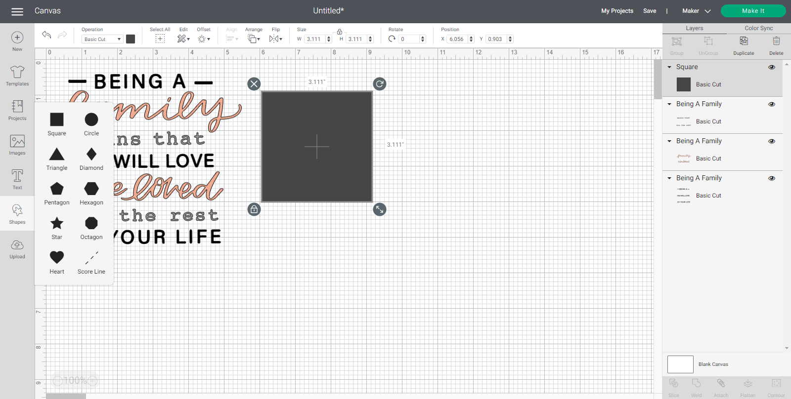 Add A Rectangle To Represent Frame Size