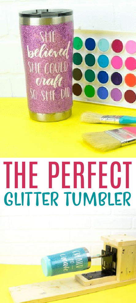 Glitter Tumbler Tutorial - Epoxy + Loctite Method - Full Process Start to  Finish! 