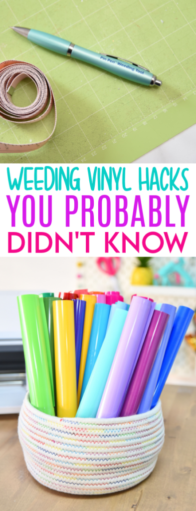 The Best Vinyl Weeding Tips, Tricks, and Secrets + a No-Weed Hack!! 