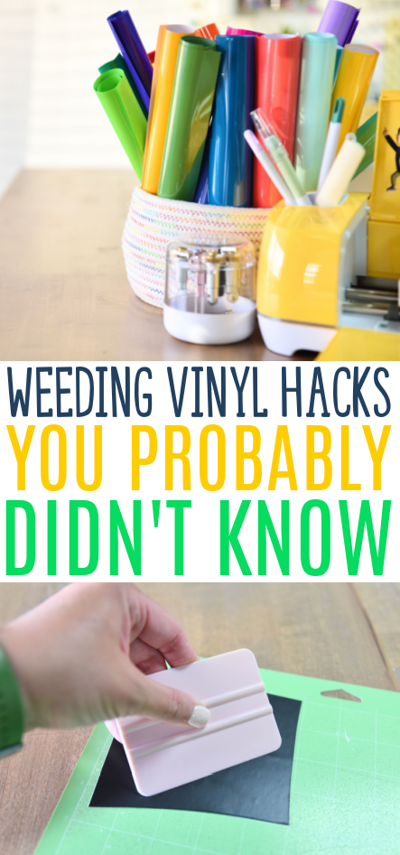 Weeding Vinyl Hacks You Probably Didn't Know - Makers Gonna Learn