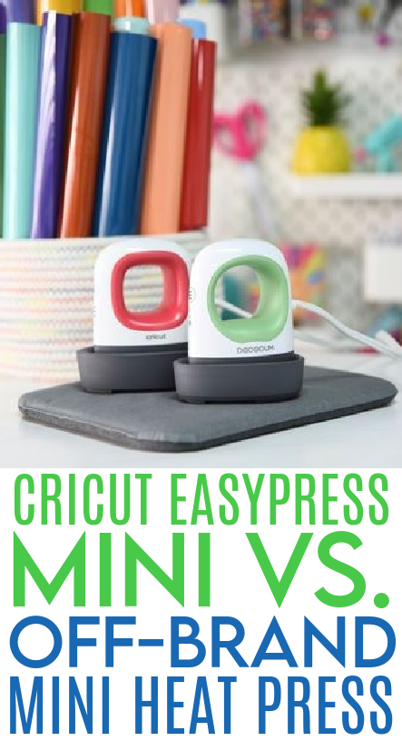 Cricut Easypress Mini Vs. Off Brand Mini Heat Press 1