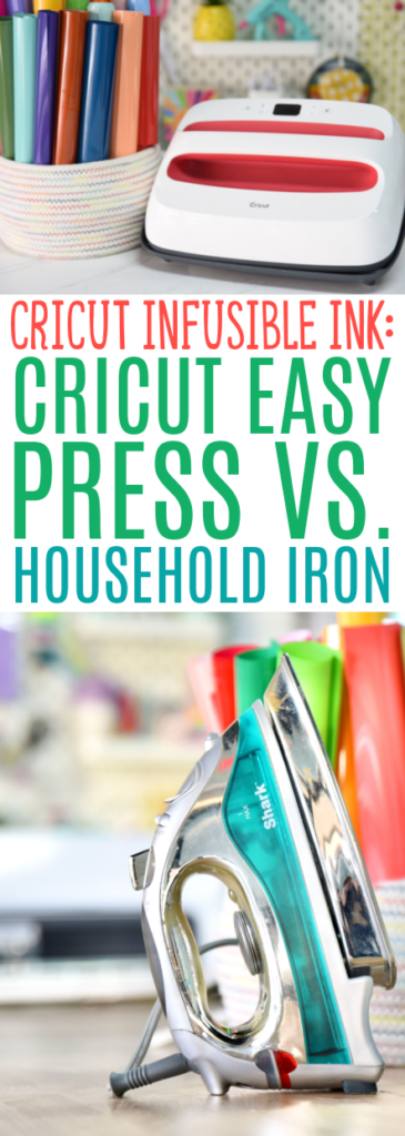 Cricut Infusible Ink Cricut Easypress Vs. Household Iron