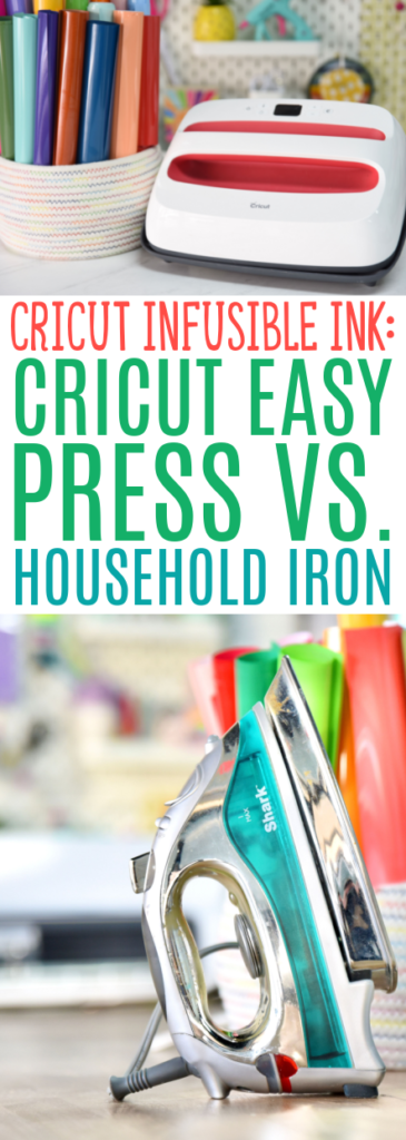 Cricut EasyPress vs. Heat Press vs. Household Iron - Hey, Let's