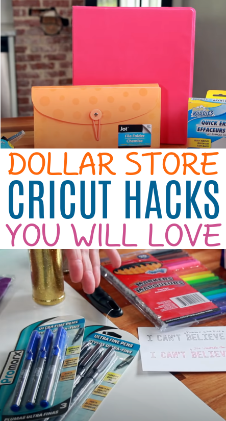 Dollar Store Cricut Hacks You Will Love 1