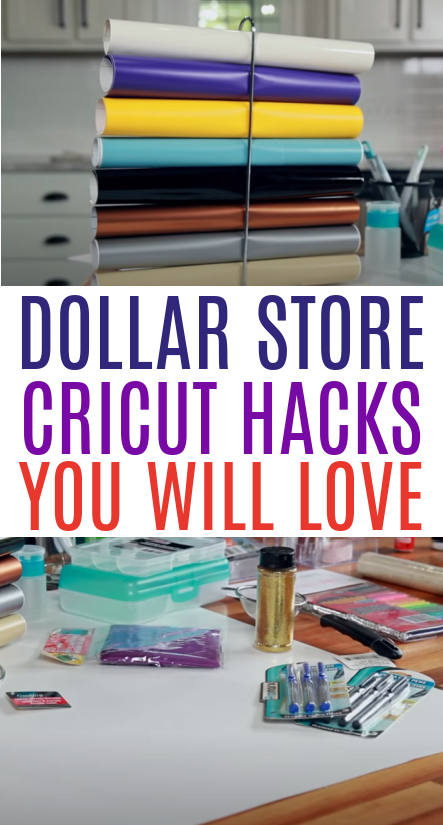 12 Dollar Tree Cricut Hacks You NEED To Know! - Sweet Red Poppy