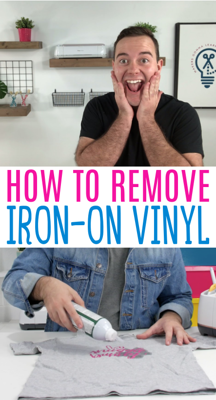 How To Remove Iron On Vinyl 1