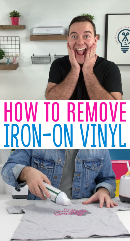 How to Remove Iron On Vinyl - PRACTICAL & PRETTY