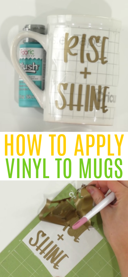 How To Apply Vinyl To Mugs 1