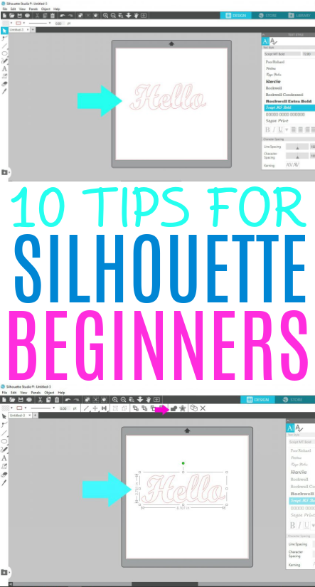 10 Tips For Silhouette Beginners - Makers Gonna Learn