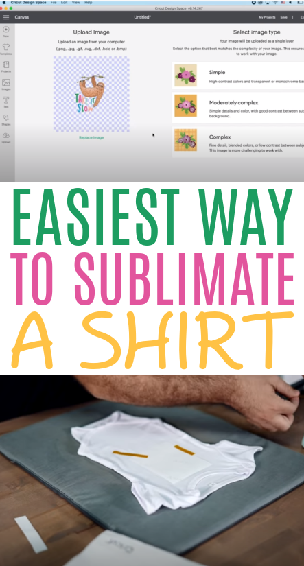 Easiest Way To Sublimate A Shirt