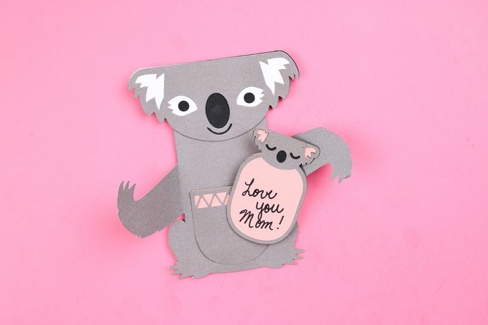Adorable Koala Mothers Day Card