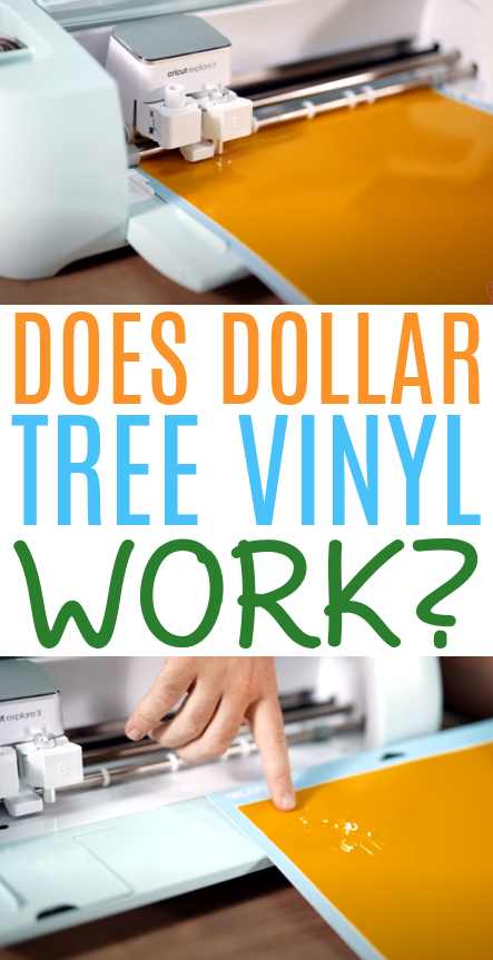 DOES DOLLAR TREE VINYL WORK? Crafts Mad in Crafts