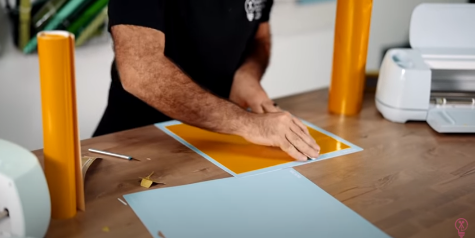 Use A Burnishing Tool To Smooth Out The Vinyl